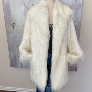 Pete and Greta Faux Fur Coat